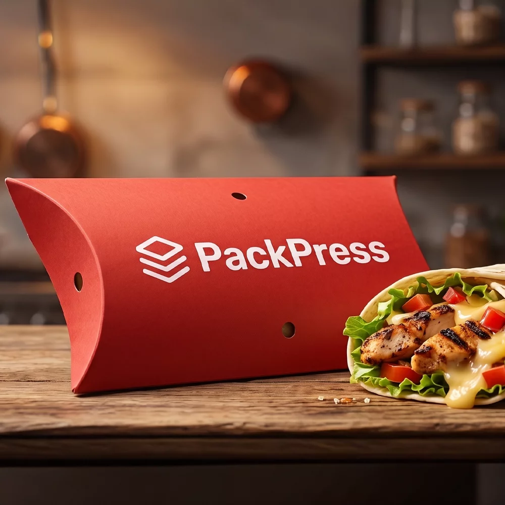 Kissenverpackung für Wraps & Burritos