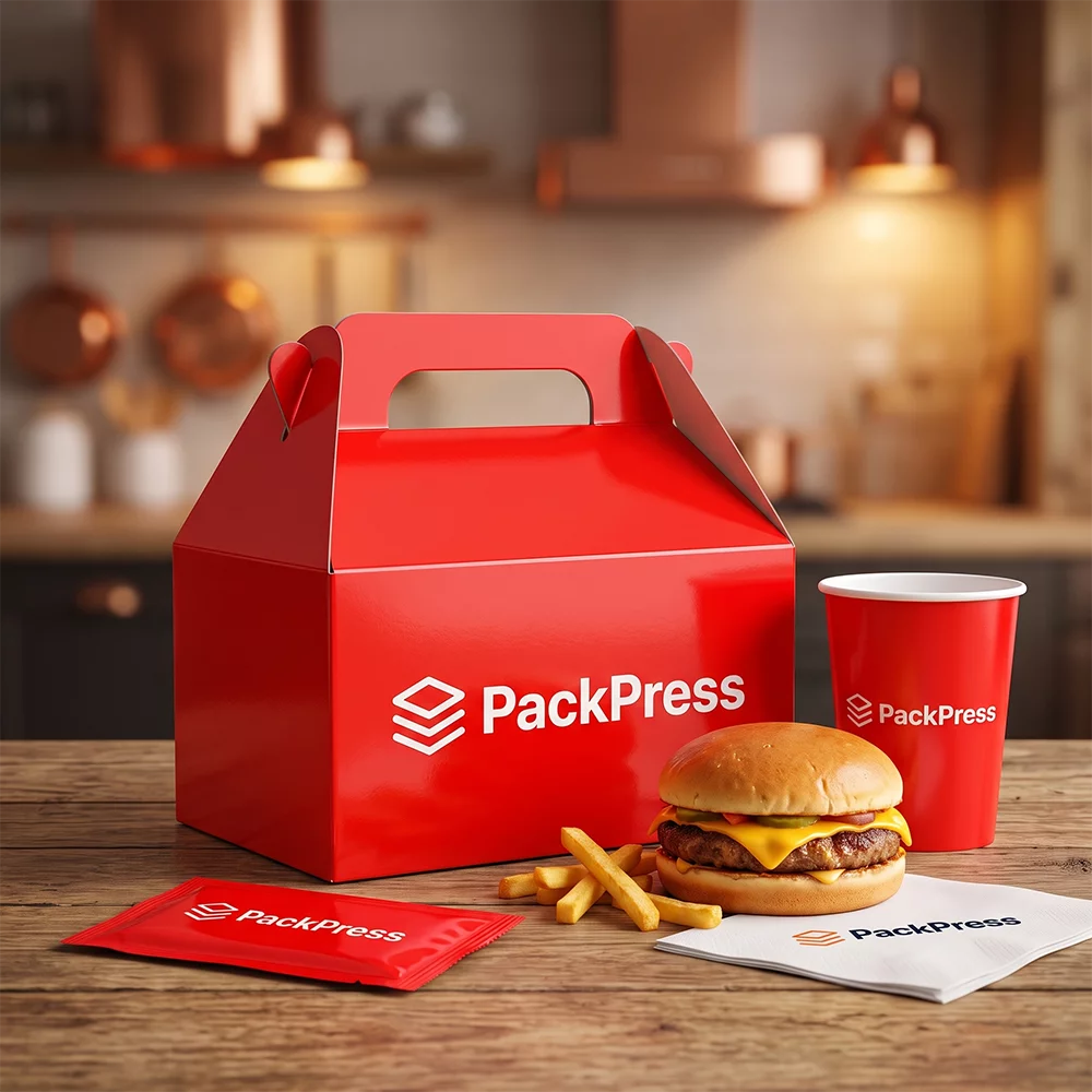 Lunchboxen mit Henkel & Logo
